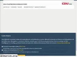 Sites similar to cdu-stadtbezirk-porz.de