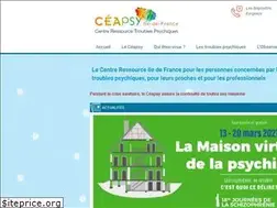 Sites similar to ceapsy-idf.org