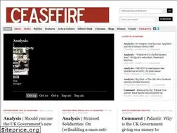 Sites similar to ceasefiremagazine.co.uk