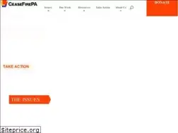 Sites similar to ceasefirepa.org