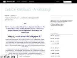 Sites similar to cebic.vuodatus.net
