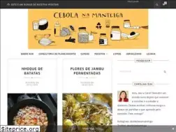 Sites similar to cebolanamanteiga.com