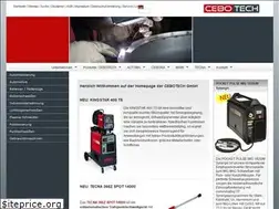 Sites similar to cebotech.de