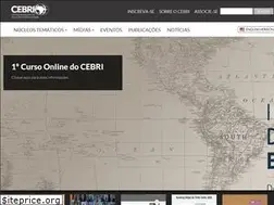 Sites similar to cebri.org
