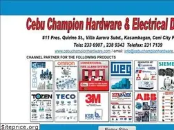 Sites similar to cebuchampionhardware.com