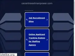 Sites similar to cecentreestmanpower.com