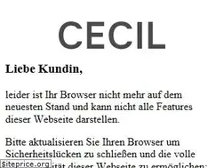 Sites similar to cecil.de