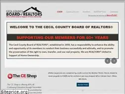 Sites similar to cecilcountyboardofrealtors.com