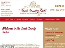 Sites similar to cecilcountyfair.org