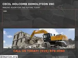 Sites similar to cecilholcombdemolition.com