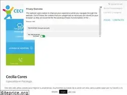 Sites similar to ceciliacorespsicologa.es