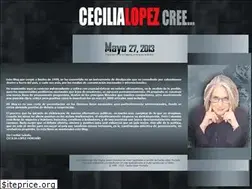 Sites similar to cecilialopezcree.com