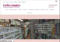 Sites similar to ceciliassamplers.com