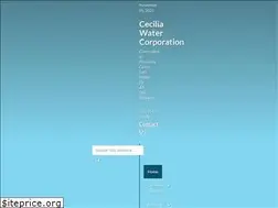 Sites similar to ceciliawatercorp.com