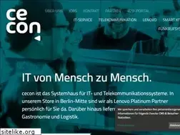 Sites similar to cecon.de