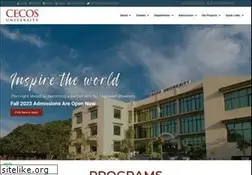 Sites similar to cecos.edu.pk