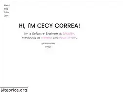 Sites similar to cecycorrea.com