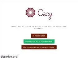 Sites similar to cecyjoias.com.br