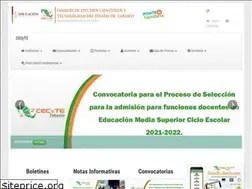 Sites similar to cecytab.edu.mx