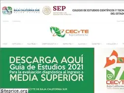 Sites similar to cecytebcs.edu.mx