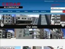 Sites similar to cedaraluminium.com.au