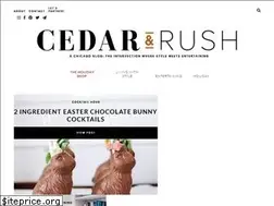 Sites similar to cedarandrush.com