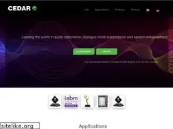 Sites similar to cedaraudio.com