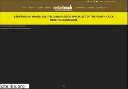 Sites similar to cedarbrookinc.com