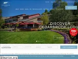 Sites similar to cedarbrooklodge.com