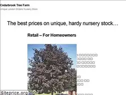 Sites similar to cedarbrooktrees.com