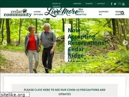 Sites similar to cedarcommunity.org