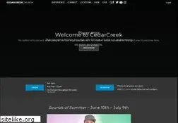 Sites similar to cedarcreek.tv