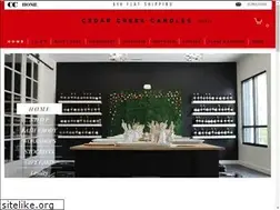 Sites similar to cedarcreekcandles.com