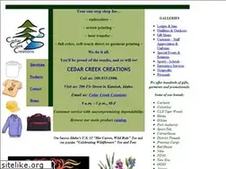 Sites similar to cedarcreekcreations.com