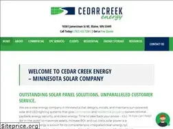 Sites similar to cedarcreekenergy.com