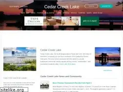 Sites similar to cedarcreeklake.com