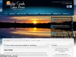 Sites similar to cedarcreeklakechamber.com