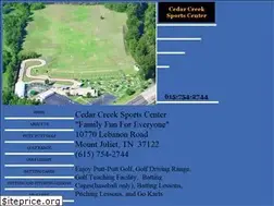 Sites similar to cedarcreeksportscenter.com