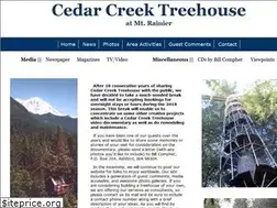 Sites similar to cedarcreektreehouse.com