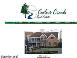 Sites similar to cedarcreekva.com
