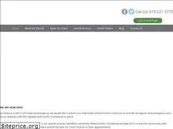Sites similar to cedardentalcentre.com