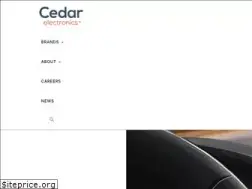Sites similar to cedarelectronics.com
