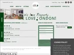 Sites similar to cedarestates.com