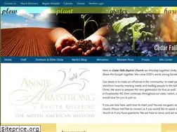 Sites similar to cedarfallsbaptistchurch.org