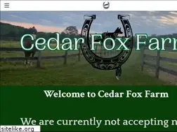Sites similar to cedarfoxfarm.com
