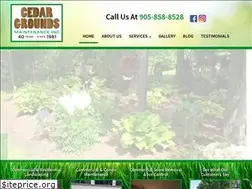 Sites similar to cedargrounds.ca