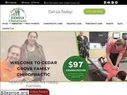 Sites similar to cedargrovefamilychiro.com