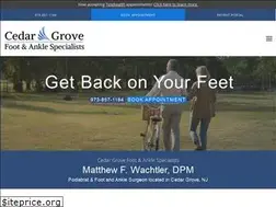 Sites similar to cedargrovefoot.com