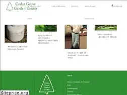 Sites similar to cedargrovegarden.com