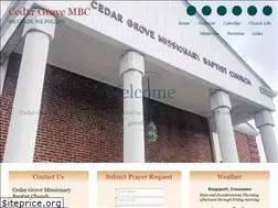 Sites similar to cedargrovembc.com